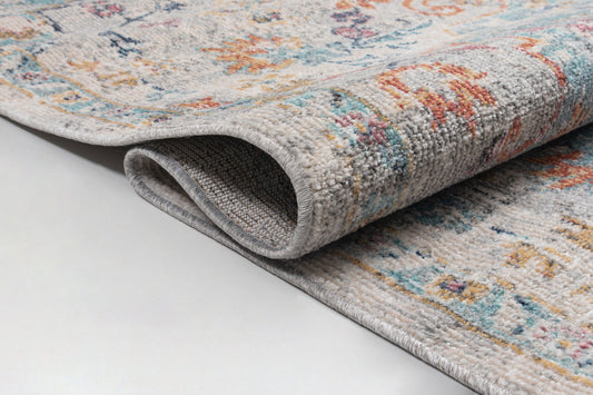 Teppich Antikmosaik Multi rechteckig - 200cm x 140cm
