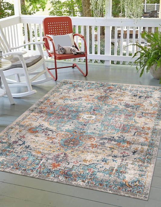 Teppich Palastspuren Multi rechteckig - 290cm x 200cm