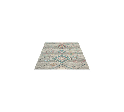 Teppich Nomadenkompass Creme Läufer - 300cm x 80cm