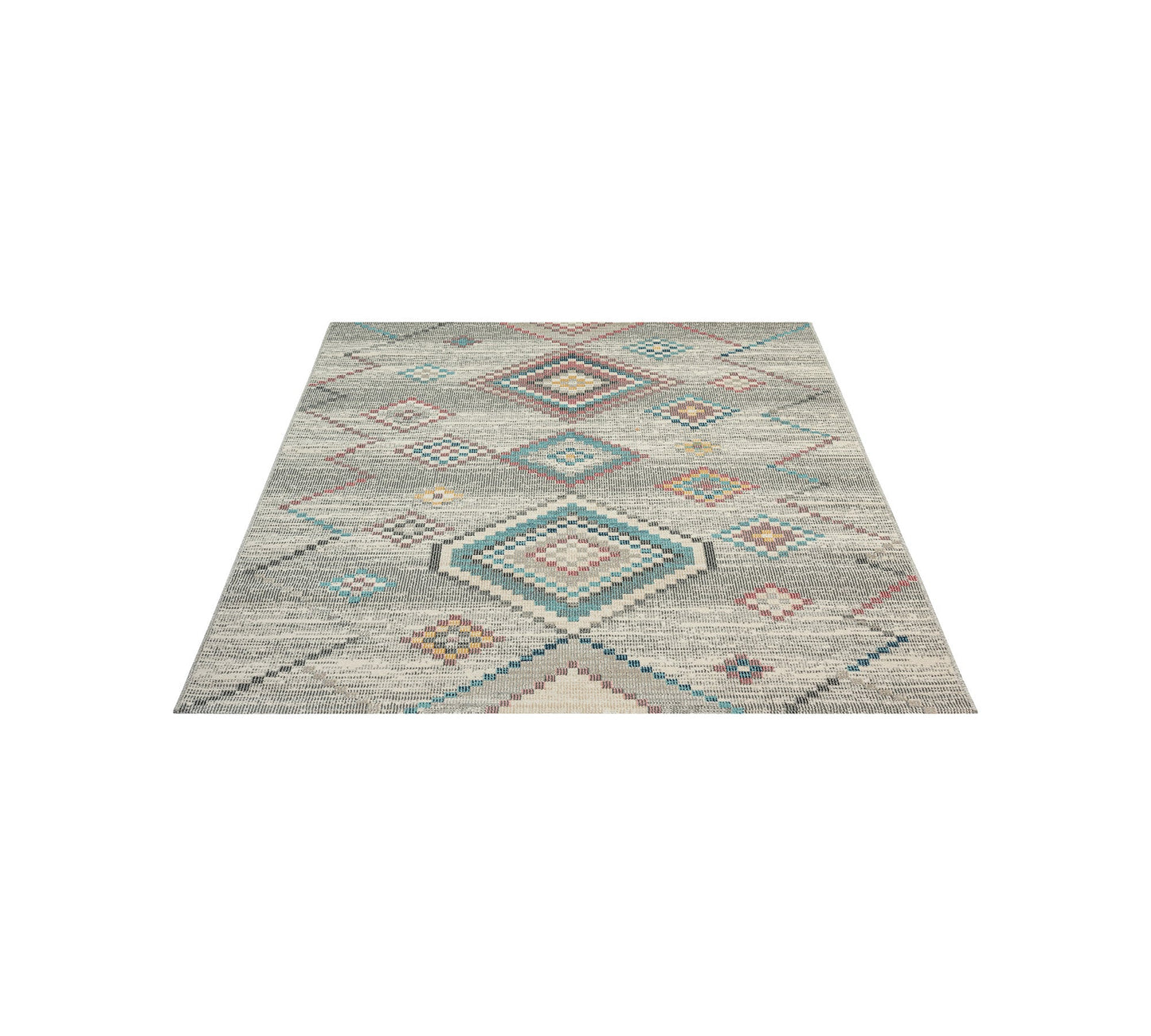 Teppich Atlasornament Creme rechteckig - 230cm x 160cm