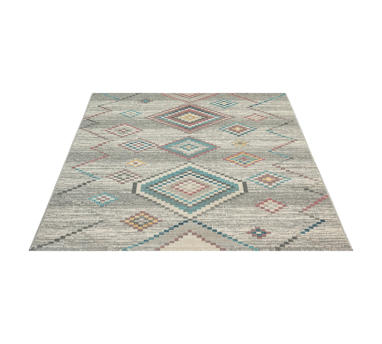 Teppich Nomadenstern Creme rechteckig - 290cm x 200cm
