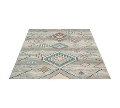Teppich Nomadenstern Creme rechteckig - 290cm x 200cm