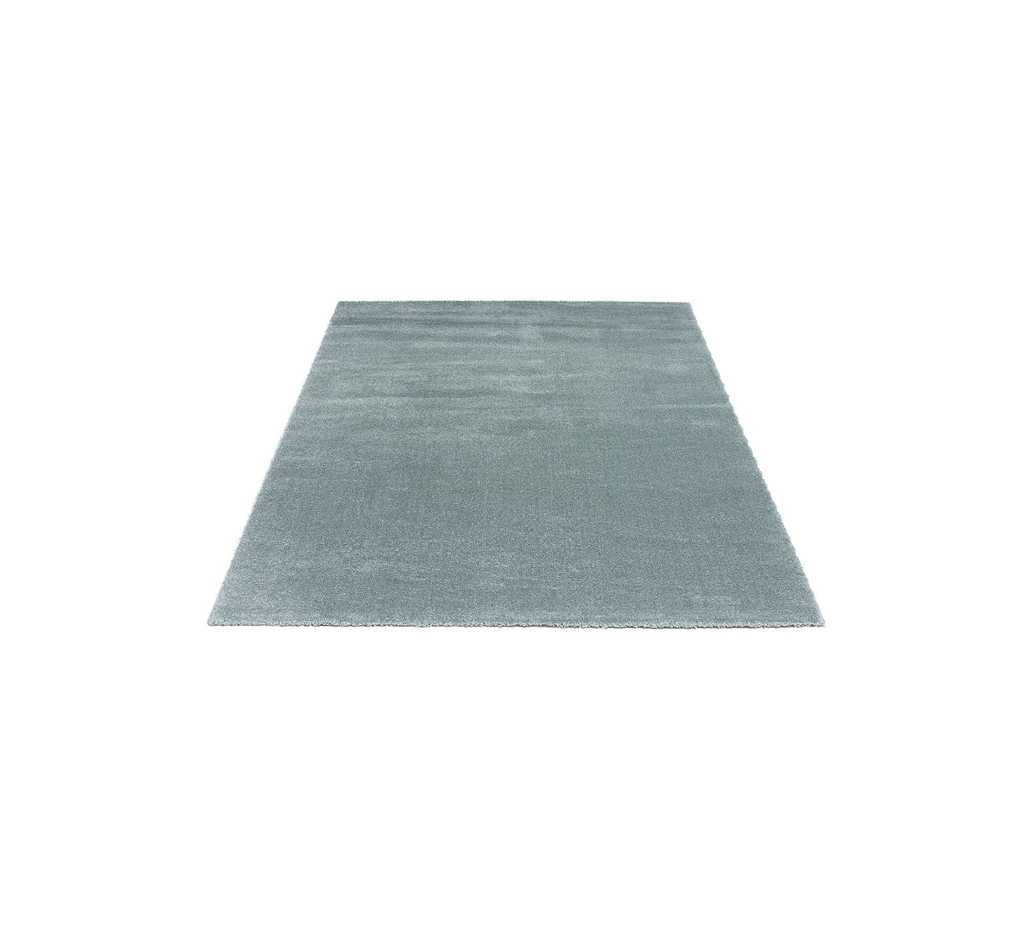 Teppich Wolkenflor Blau rechteckig - 170cm x 120cm
