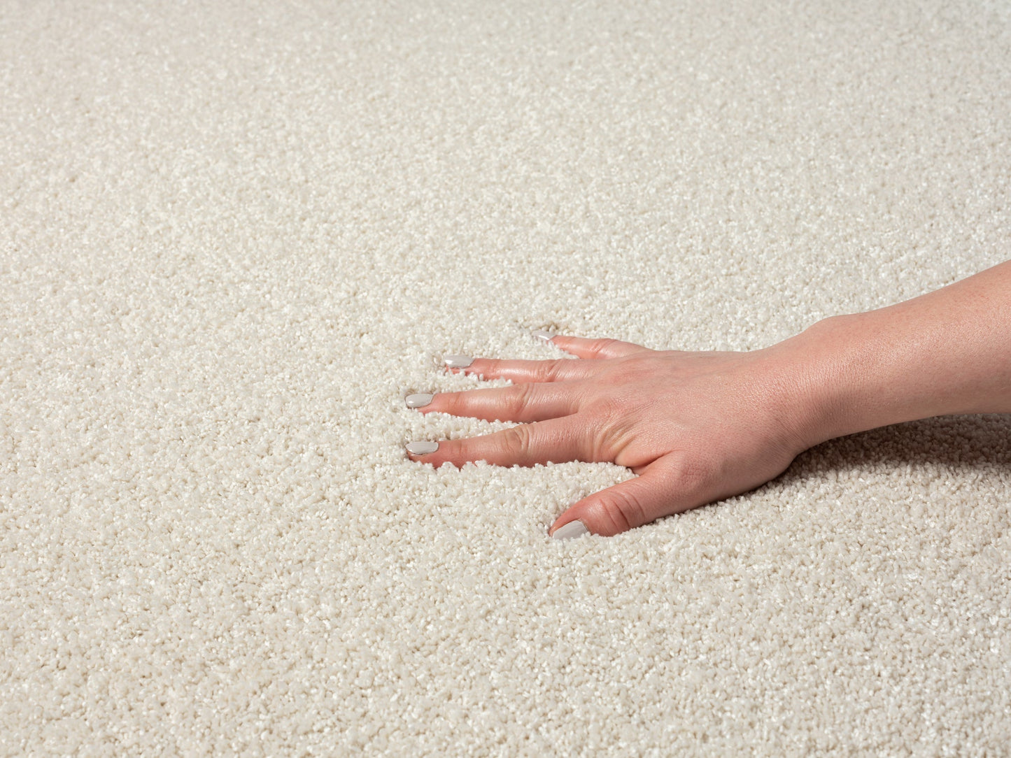 Teppich Wolkenoase Creme rechteckig - 170cm x 120cm