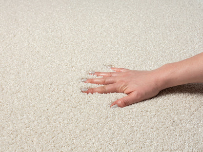 Teppich Wolkenweich Creme rechteckig - 200cm x 140cm