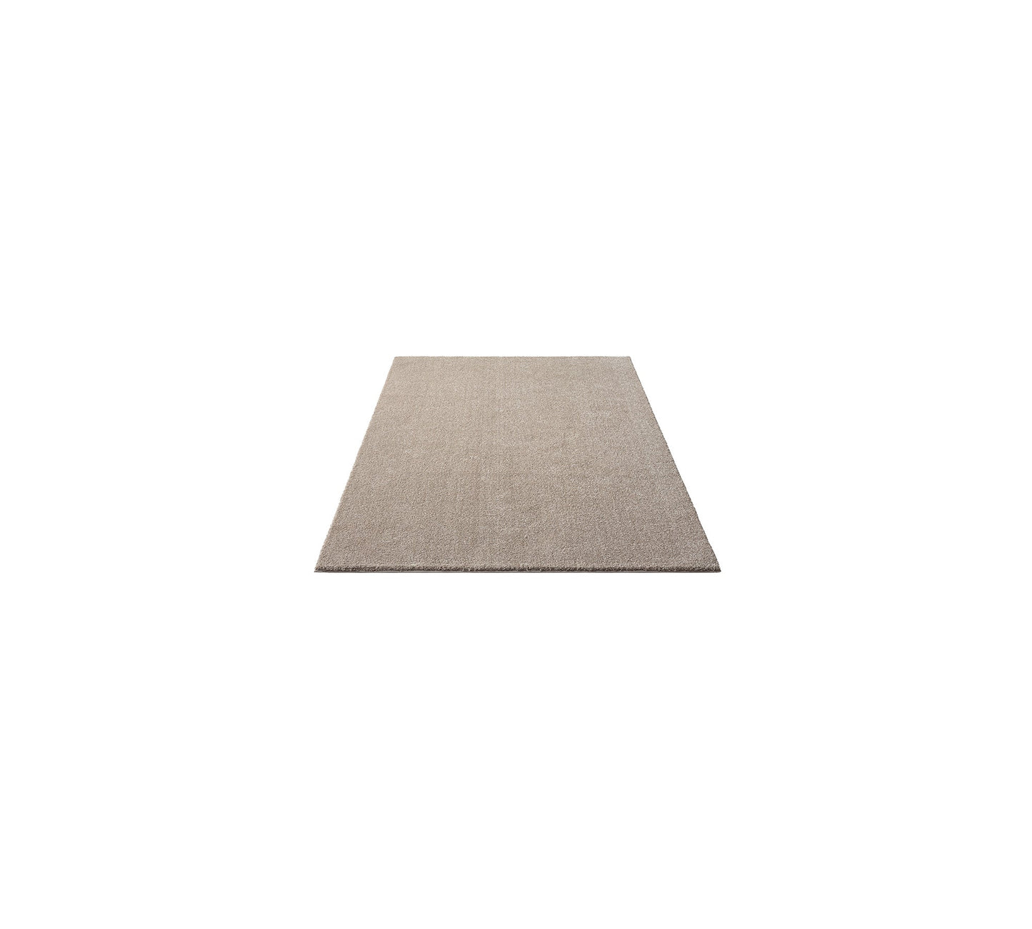 Teppich Flockenoase Beige rechteckig - 110cm x 60cm