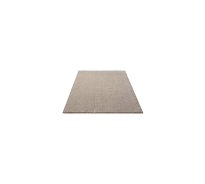 Teppich Flockenoase Beige rechteckig - 110cm x 60cm