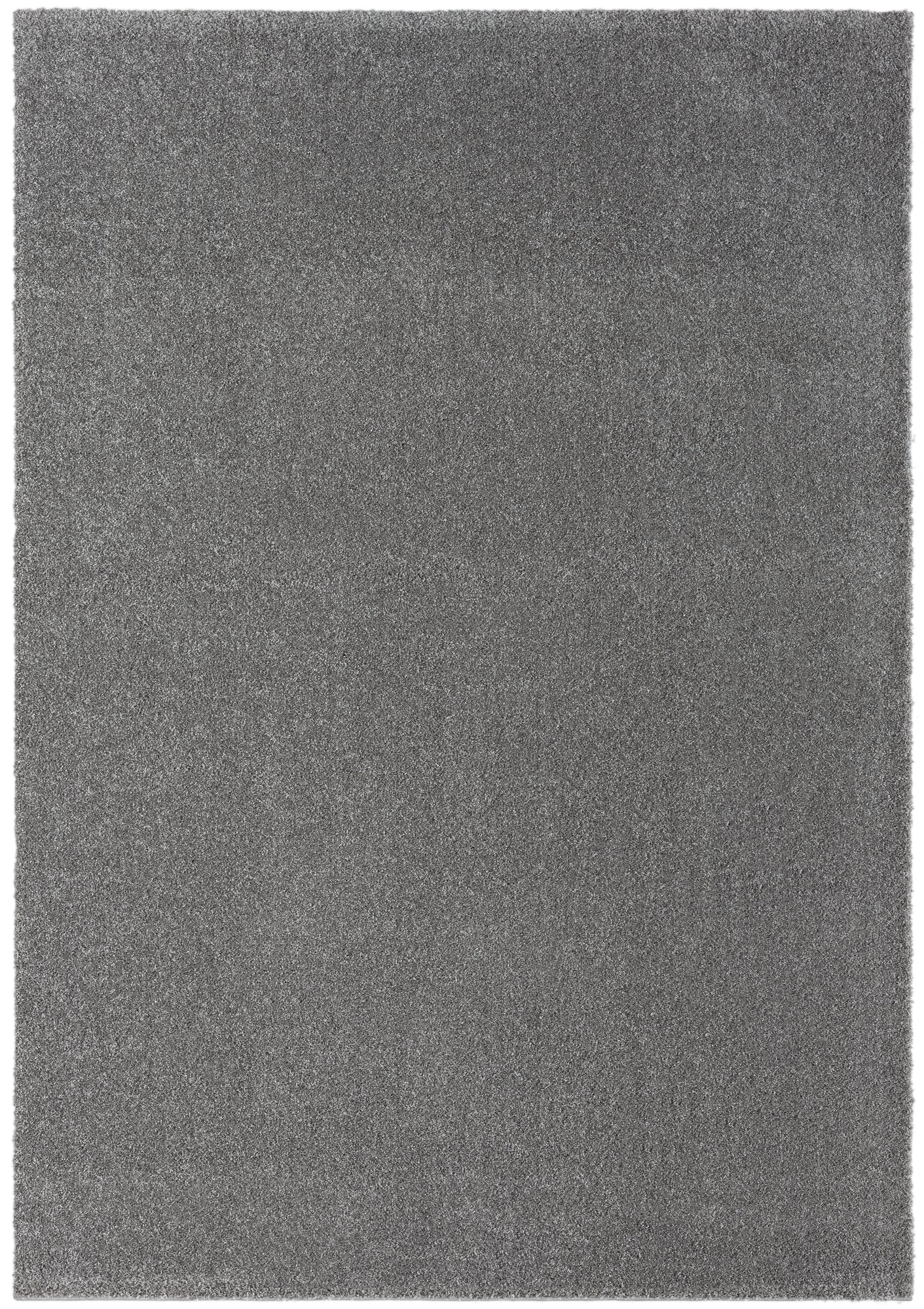 Teppich Kuschelnest Grau rechteckig - 170cm x 120cm