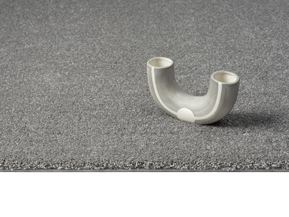 Teppich Kuschelnest Grau rechteckig - 170cm x 120cm