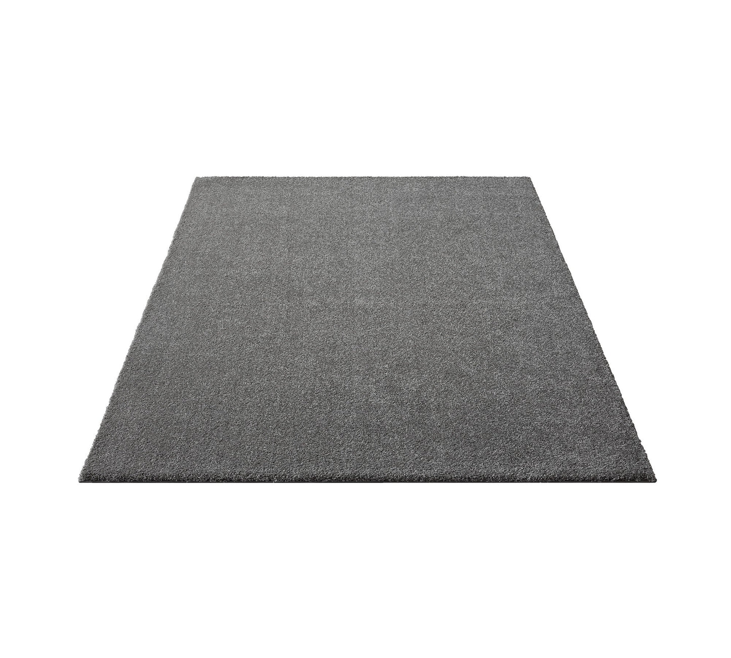 Teppich Kuschelwolke Grau Läufer - 250cm x 80cm
