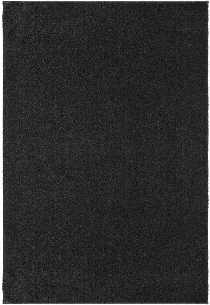 Teppich Daunenweich Anthrazit rechteckig - 170cm x 120cm