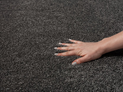 Teppich Fellnest Anthrazit rechteckig - 230cm x 160cm