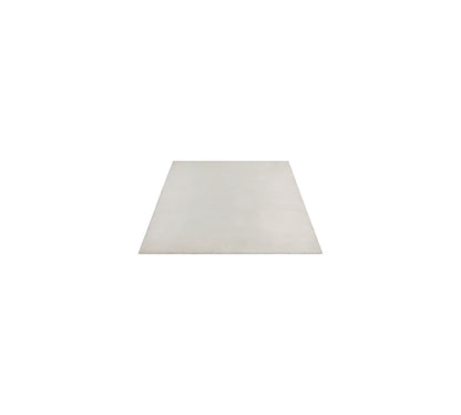 Teppich Feinsamtglanz Creme rechteckig - 140cm x 70cm