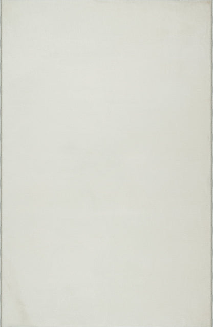 Teppich Feinsamtflair Creme rechteckig - 280cm x 200cm