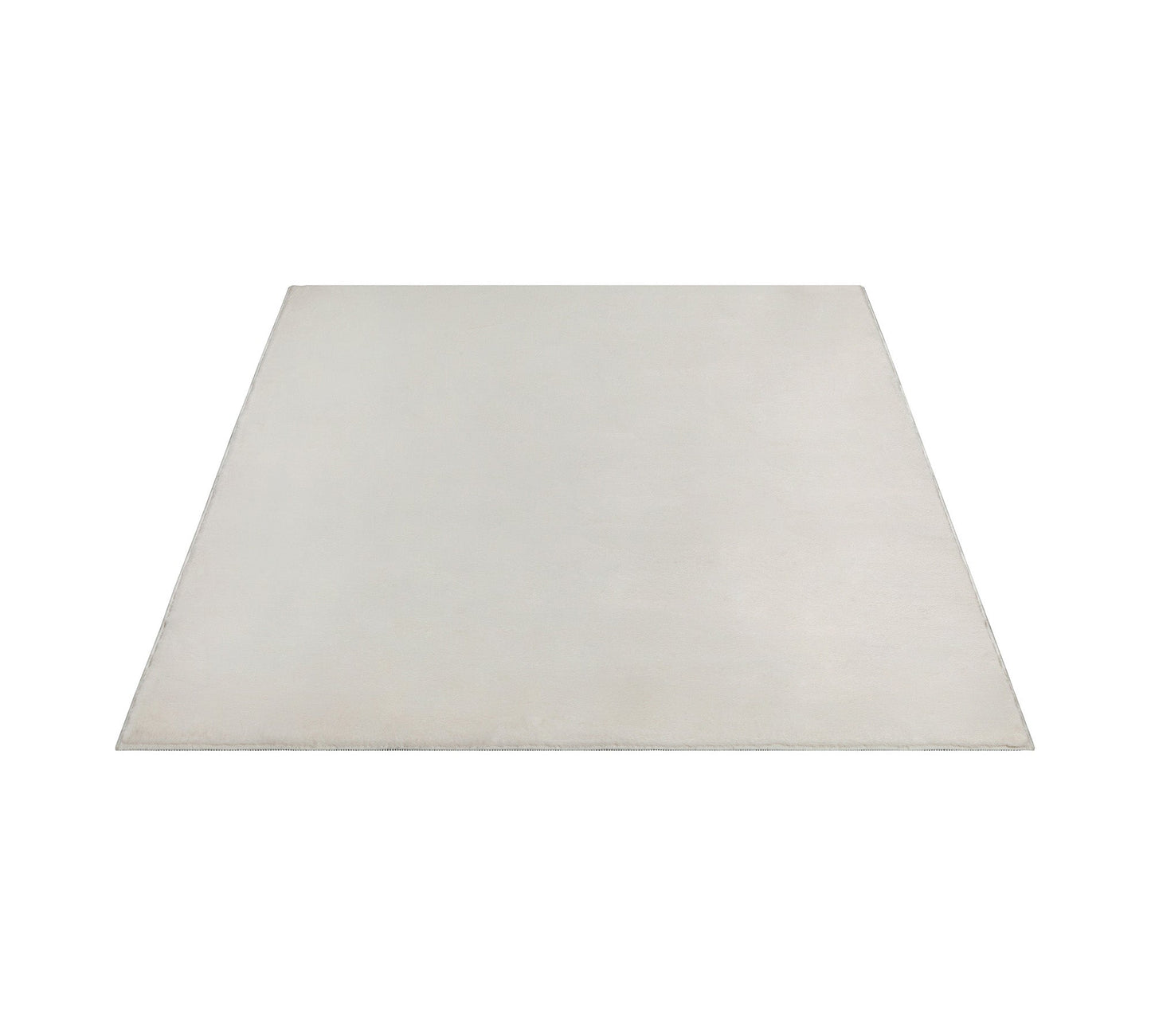 Teppich Feinsamtflair Creme rechteckig - 280cm x 200cm