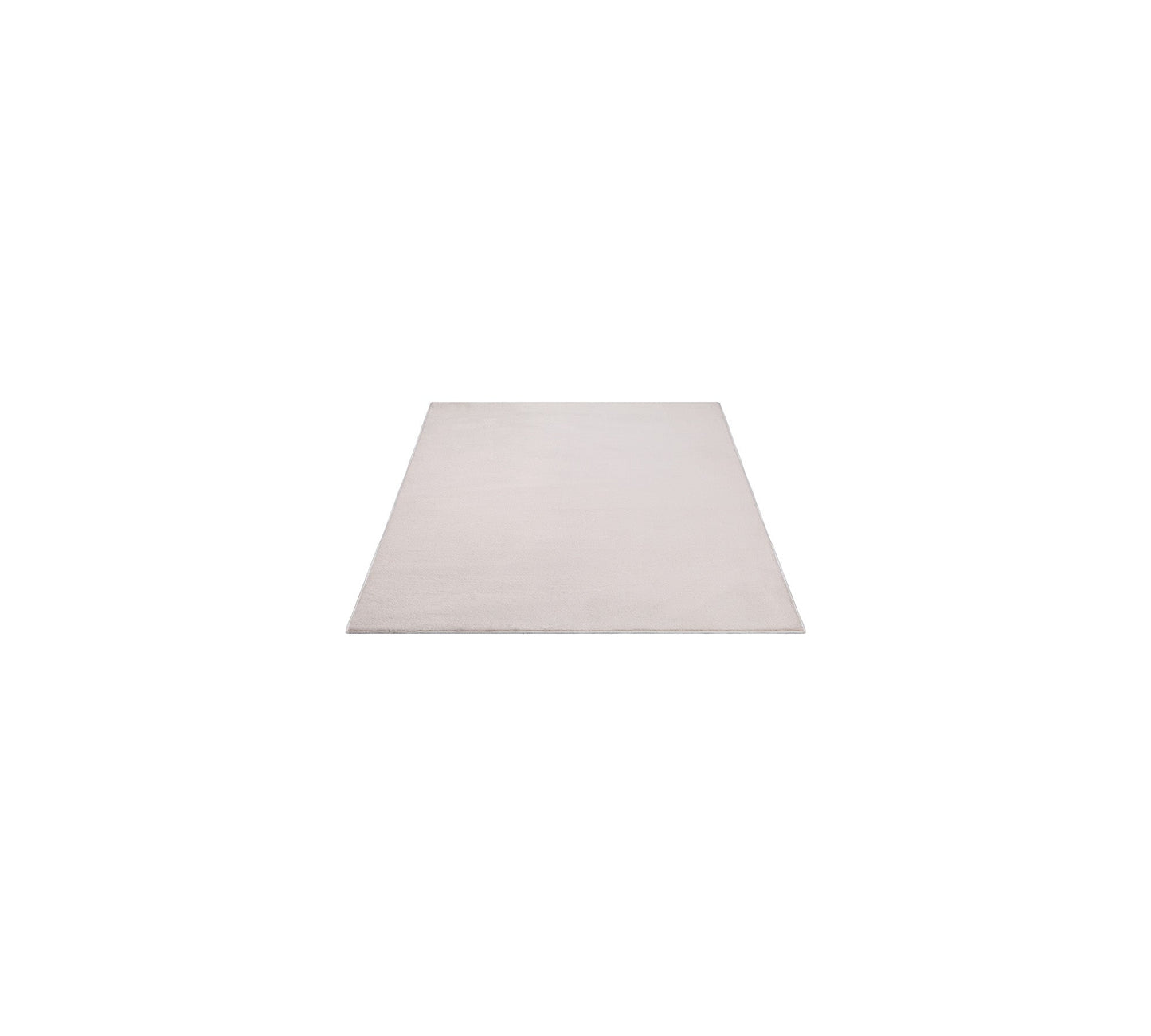 Teppich Zartflorglanz Beige rechteckig - 140cm x 70cm