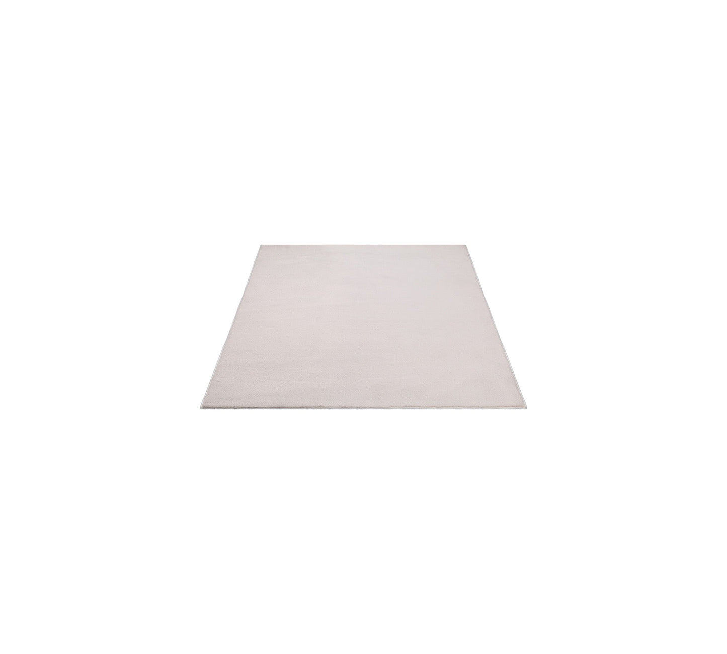 Teppich Zartflorharmonie Beige rechteckig - 160cm x 117cm