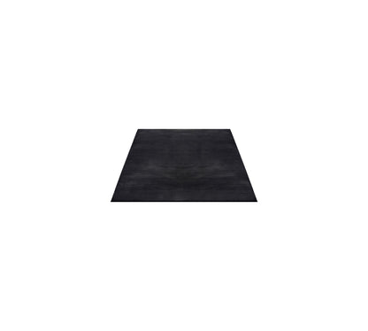 Teppich Wohnbalance Schwarz rechteckig - 140cm x 70cm