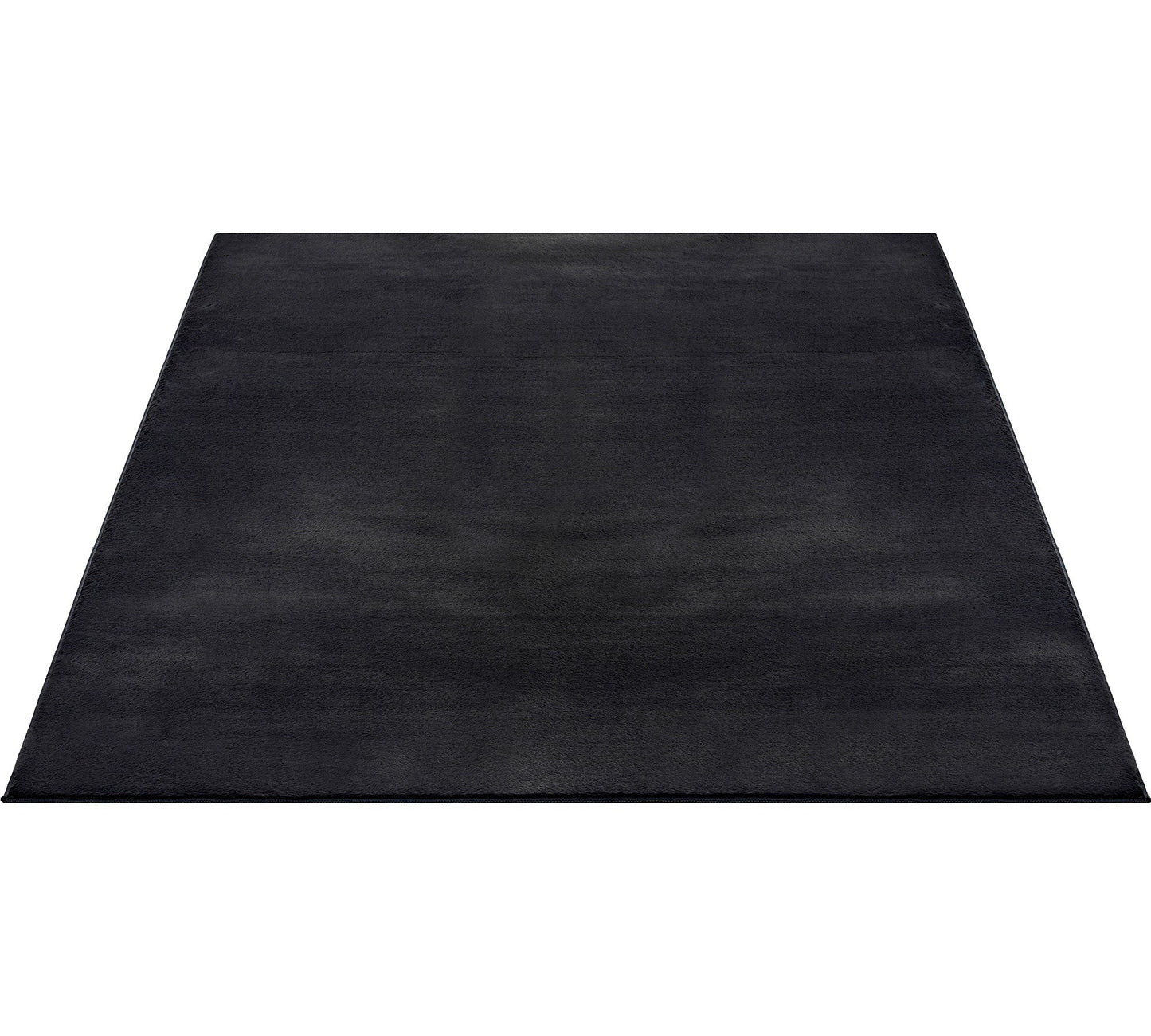 Teppich Stillschimmer Schwarz rechteckig - 340cm x 240cm