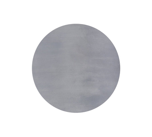 Teppich Lichtspielgefühl Grau rund - 117cm x 117cm