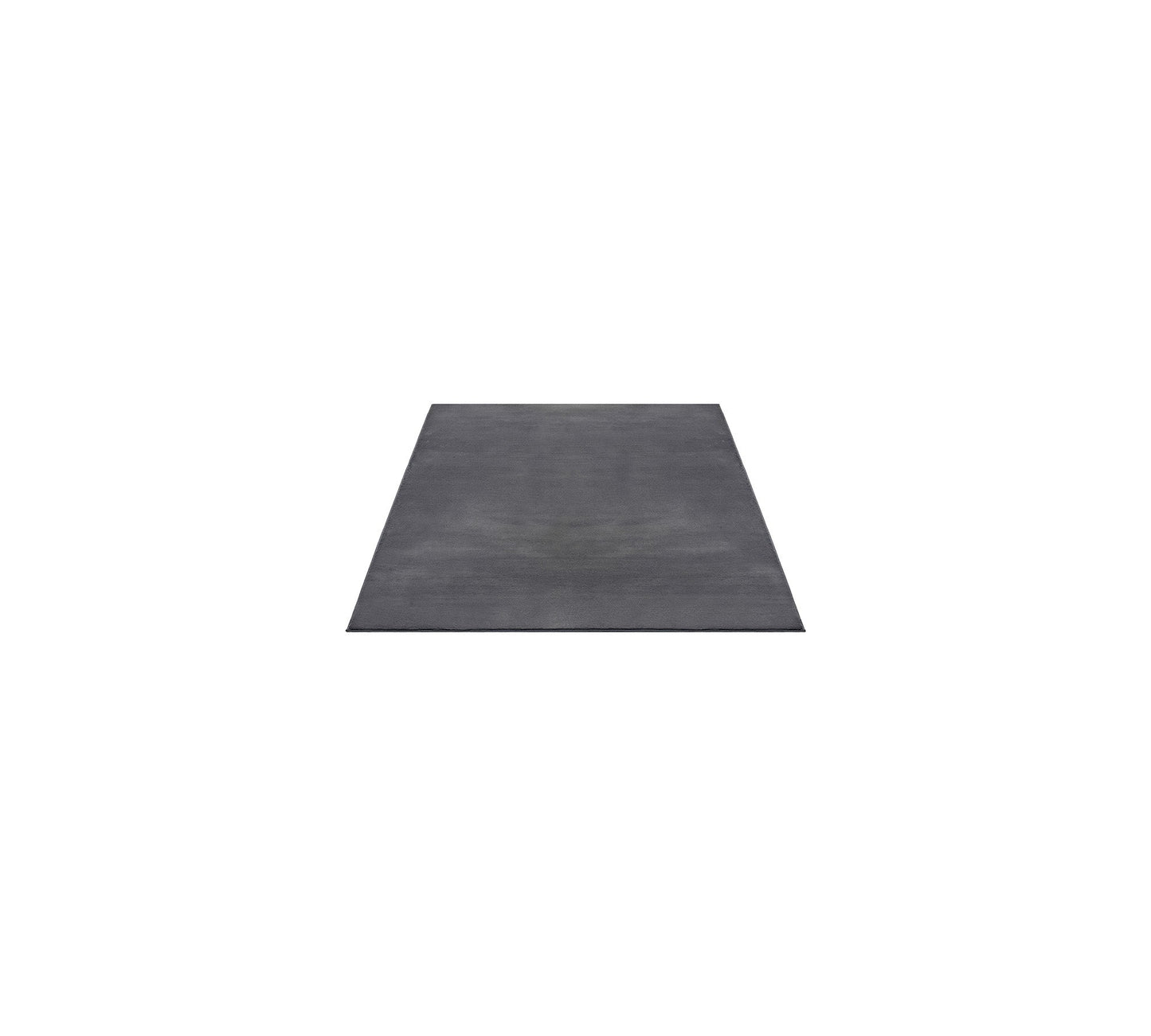 Teppich Edelflorglanz Anthrazit rechteckig - 140cm x 70cm