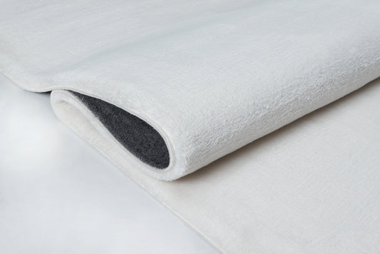 Teppich Wohnweichkomfort Creme rechteckig - 170cm x 120cm