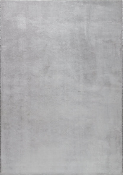Teppich Schmiegeflor Grau rechteckig - 170cm x 120cm