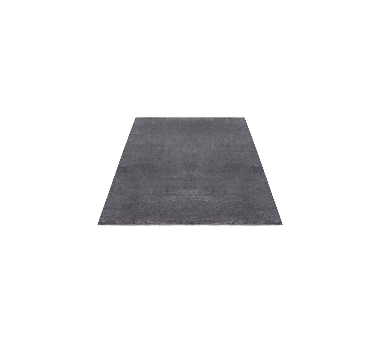 Teppich Kuschelweich Anthrazit rechteckig - 150cm x 80cm