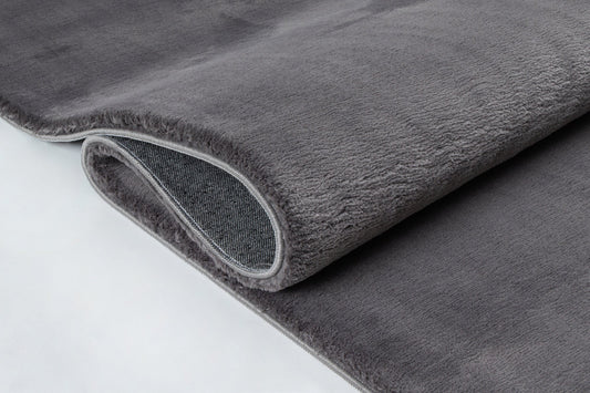 Teppich Kuschelweichtraum Anthrazit rechteckig - 170cm x 120cm