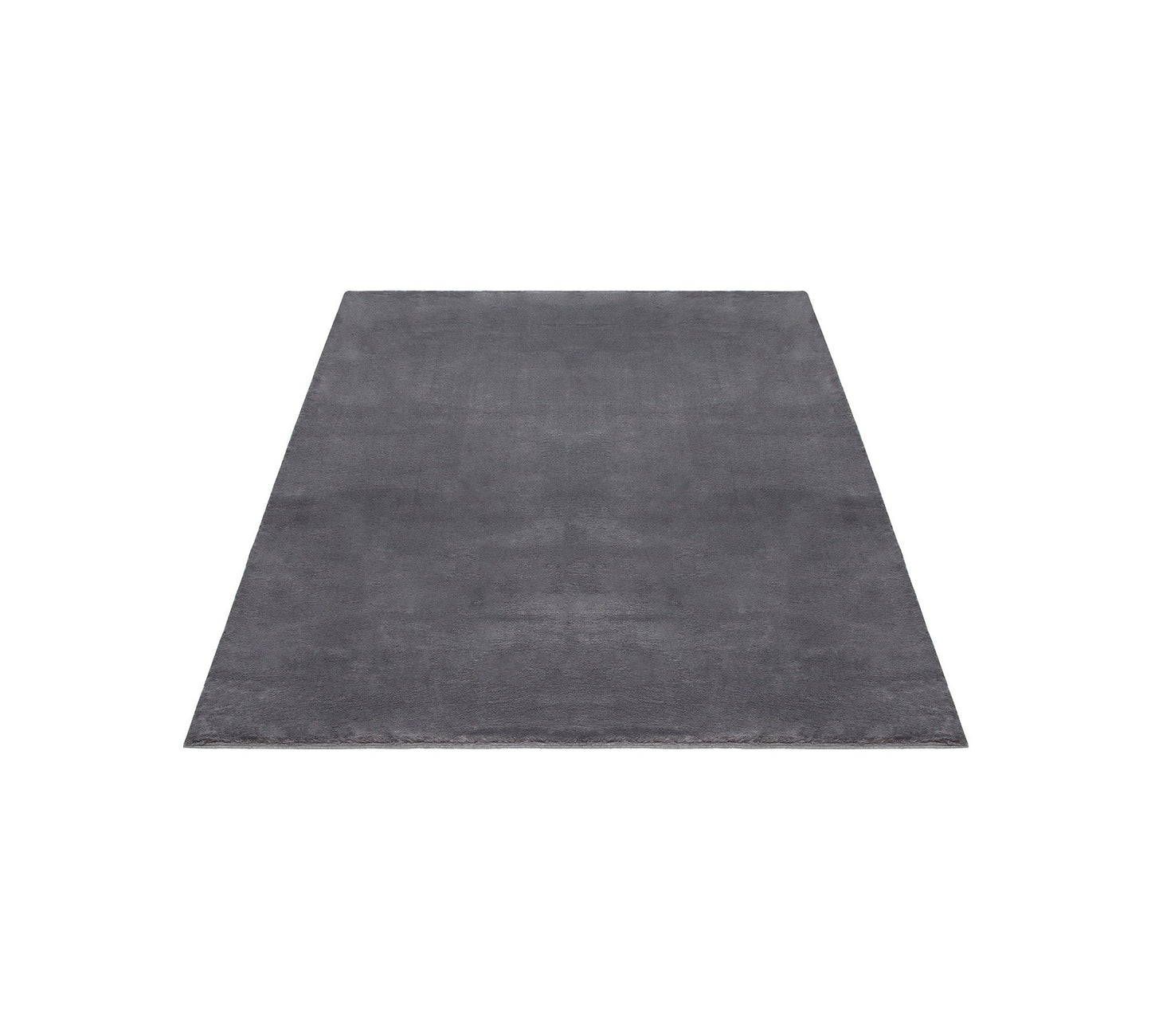Teppich Kuschelweichgefühl Anthrazit rechteckig - 200cm x 140cm