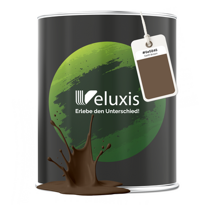 Wandfarbe Premium Braun (Earth Brown)