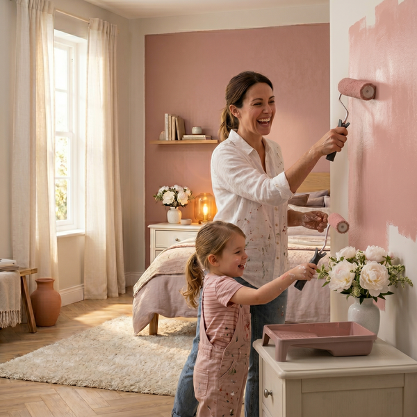 Wandfarbe Universal Rosa & Pink