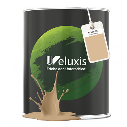 Premium Innenfarbe Goldbeige Golden Beige – Tropfarm & Streifenfrei