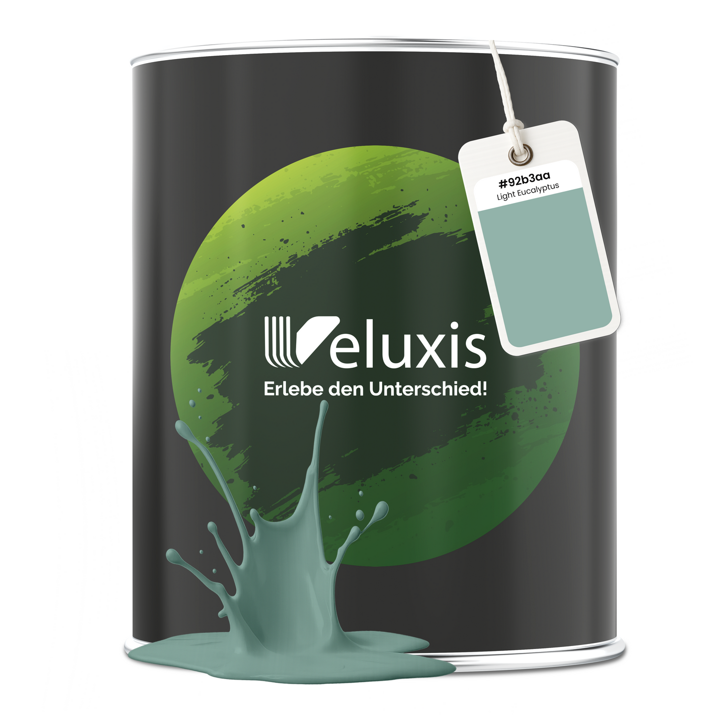 Wandfarbe Light Eucalyptus – Made in Germany Veluxis®