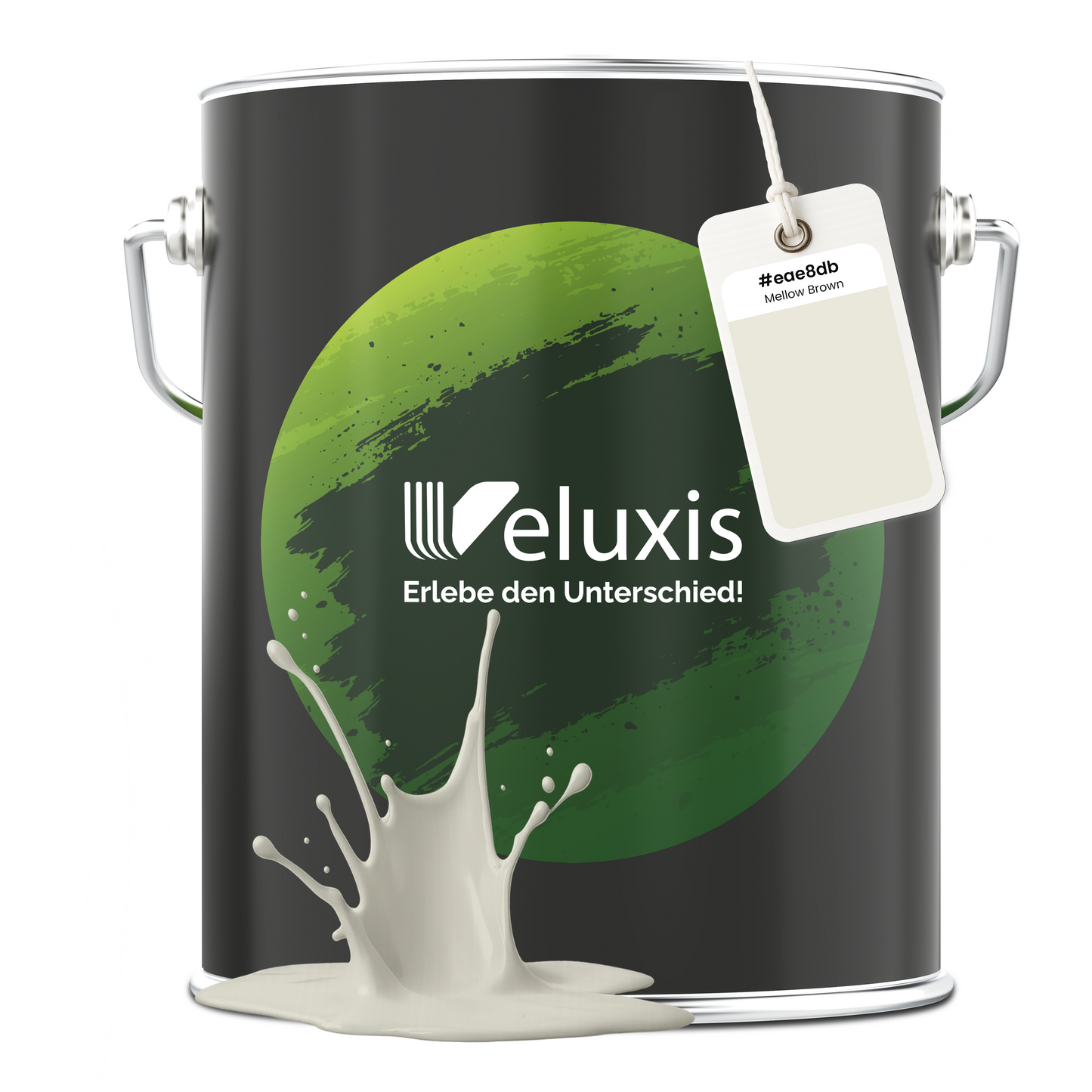 Veluxis® Wandfarbe Beige – Mellow Brown 1L 2,5L 5L Matt