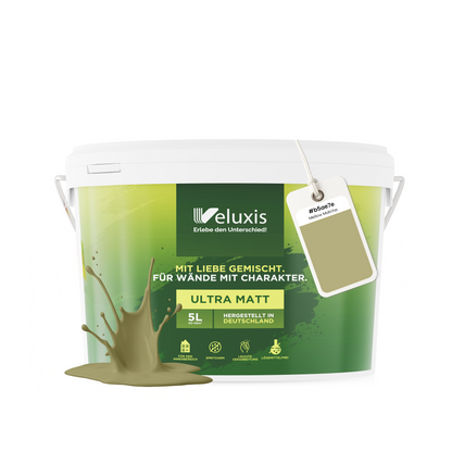 Universal Innenfarbe Grün Mellow Matcha – Tropfarm & Streifenfrei