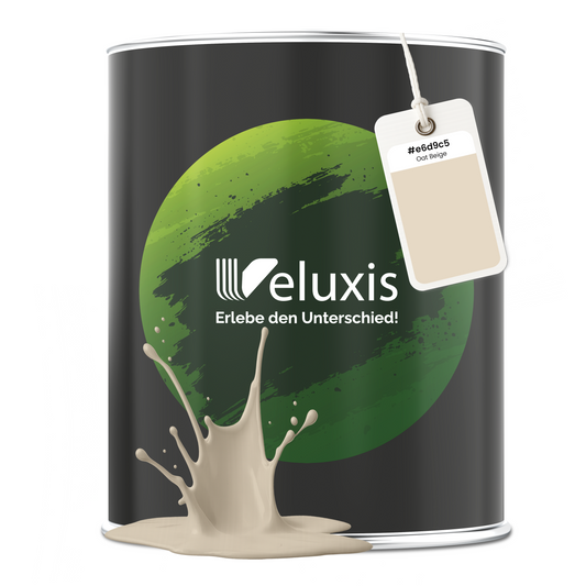 Wandfarbe Oat Beige – Premium Beige von Veluxis®