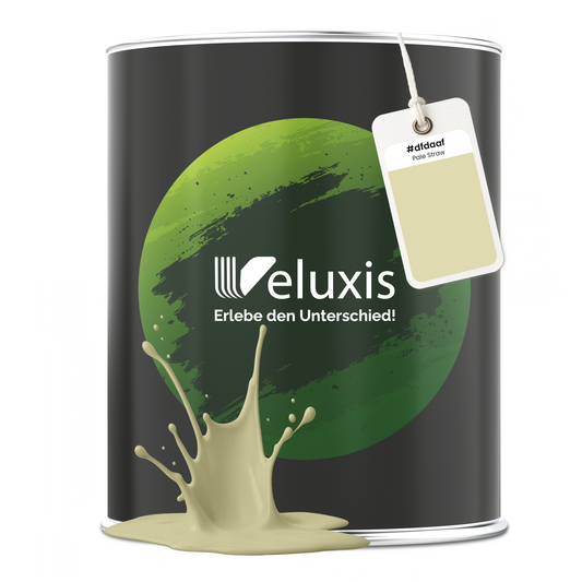 Wandfarbe Pale Straw – Premium Grün von Veluxis®