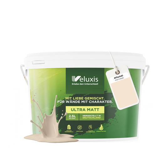 Wandfarbe Piña Colada – Universal Beige von Veluxis®
