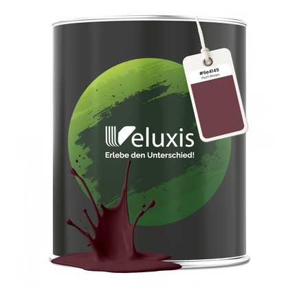 Wandfarbe Plum Brown – Premium Violett von Veluxis®