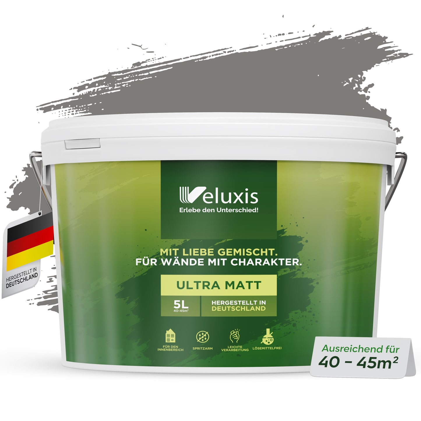 Wandfarbe Universal Grau (Poised Pepper)