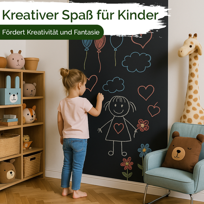 Tafelfolie - inkl. 5 Kreidefarben