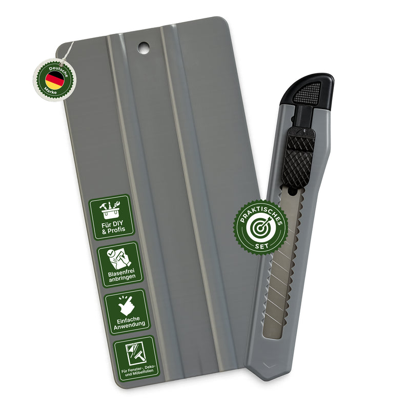 Cuttermesser & Folien Rakel Set von Veluxis 