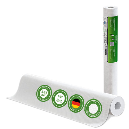 Vliestapete Creative Grobe Gewebestruktur - 10,05 m x 0,53 m