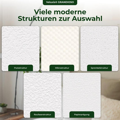 GRANDIOSO Strukturtapete Putzstruktur