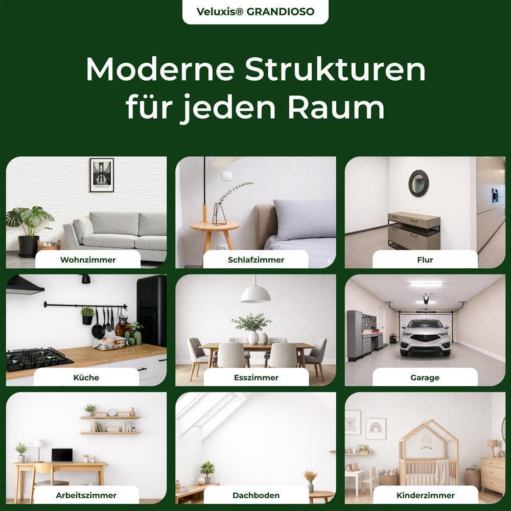 GRANDIOSO Strukturtapete Putzstruktur