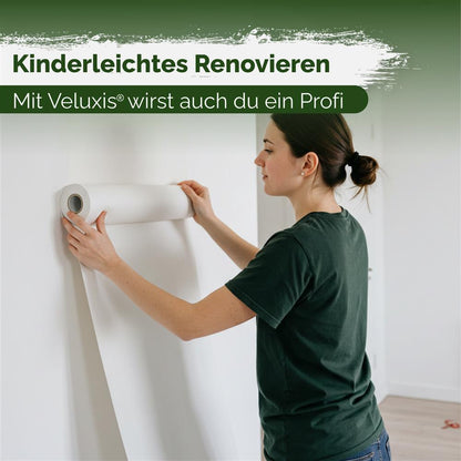 Glattvlies als Untertapete