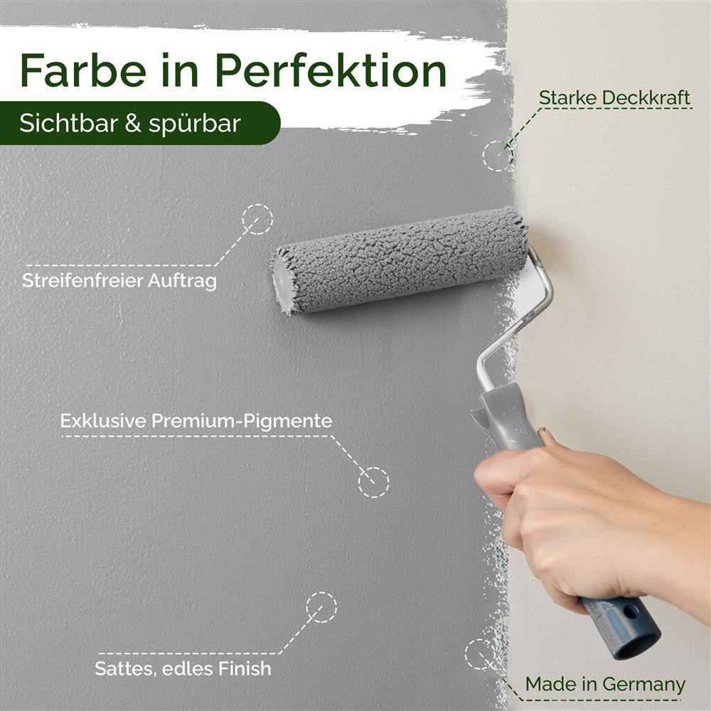 Wandfarbe Premium Grau (Cool Grey)