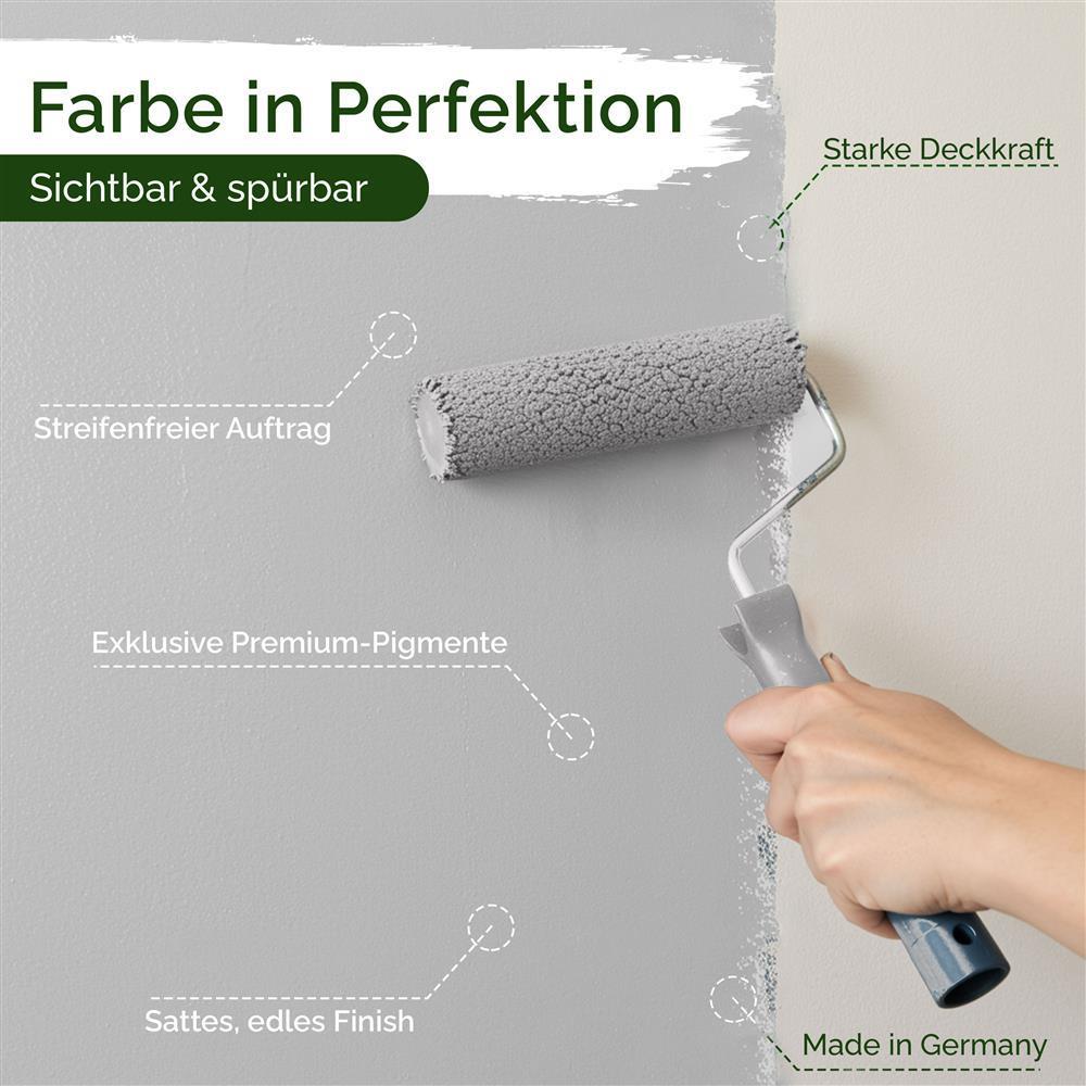 Wandfarbe Premium Grau (Moonlight Grey)