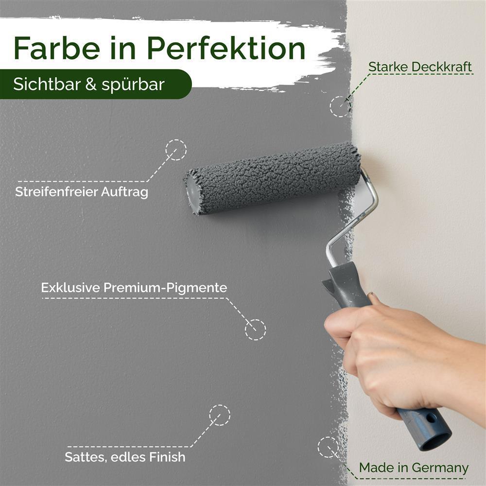Wandfarbe Premium Grau (Shadow Steel)